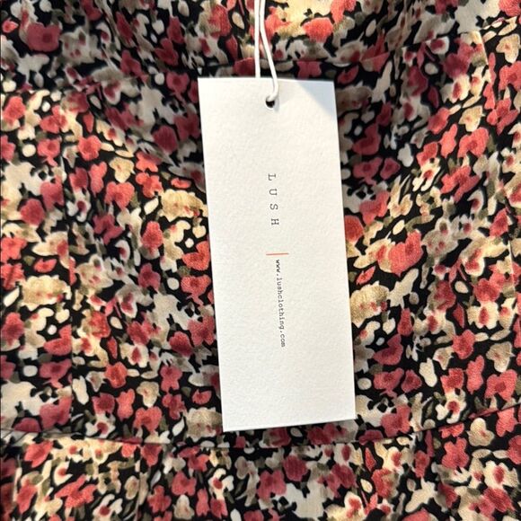 Lush Floral Long Sleeve Dress - Picture 3 of 6